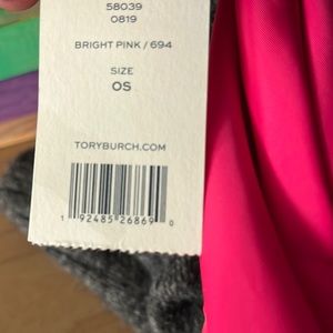 Brand New W/ Tags & Dust Bag Authentic Tory Burch Pink Nylon Backpack/Bookbag!